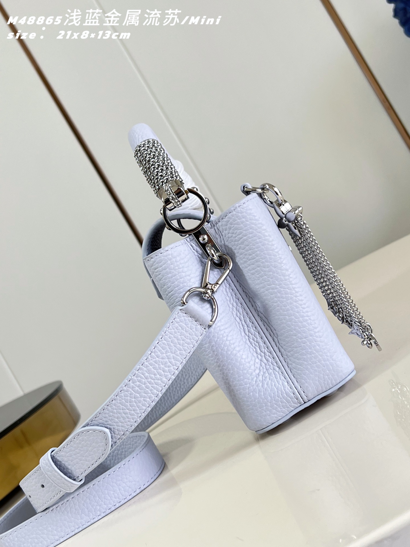 Louis Vuitton Basic Bag Cow Leather M-l-s