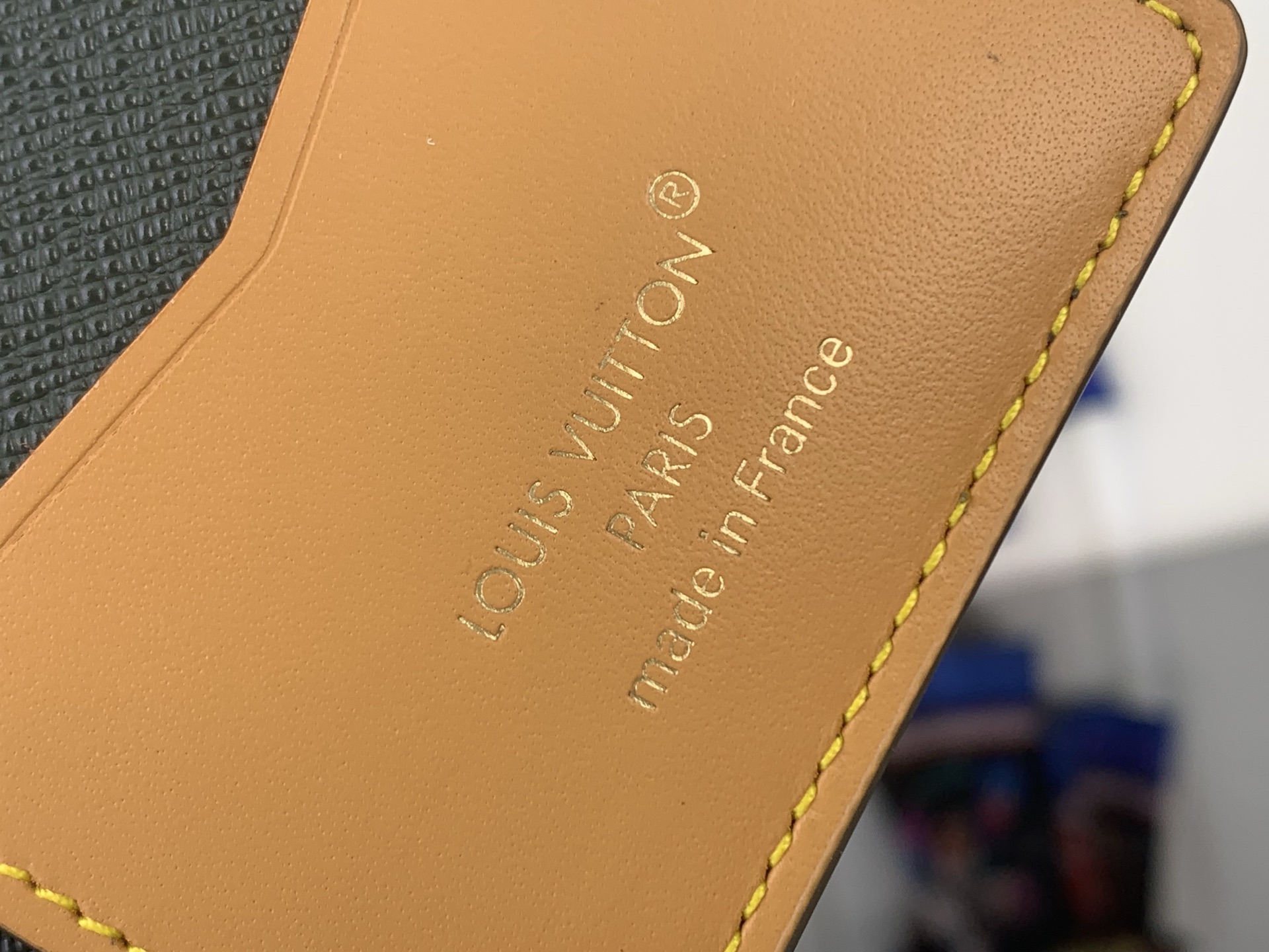 Louis Vuitton Basic Bag Cow Leather Green M-l-s