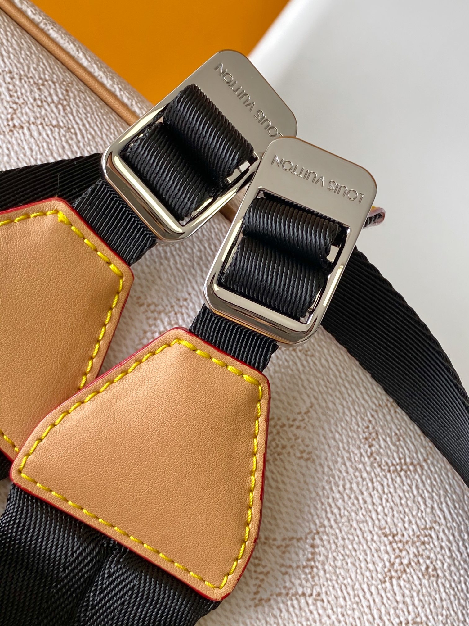 Louis Vuitton Backpack Canvas White M-s