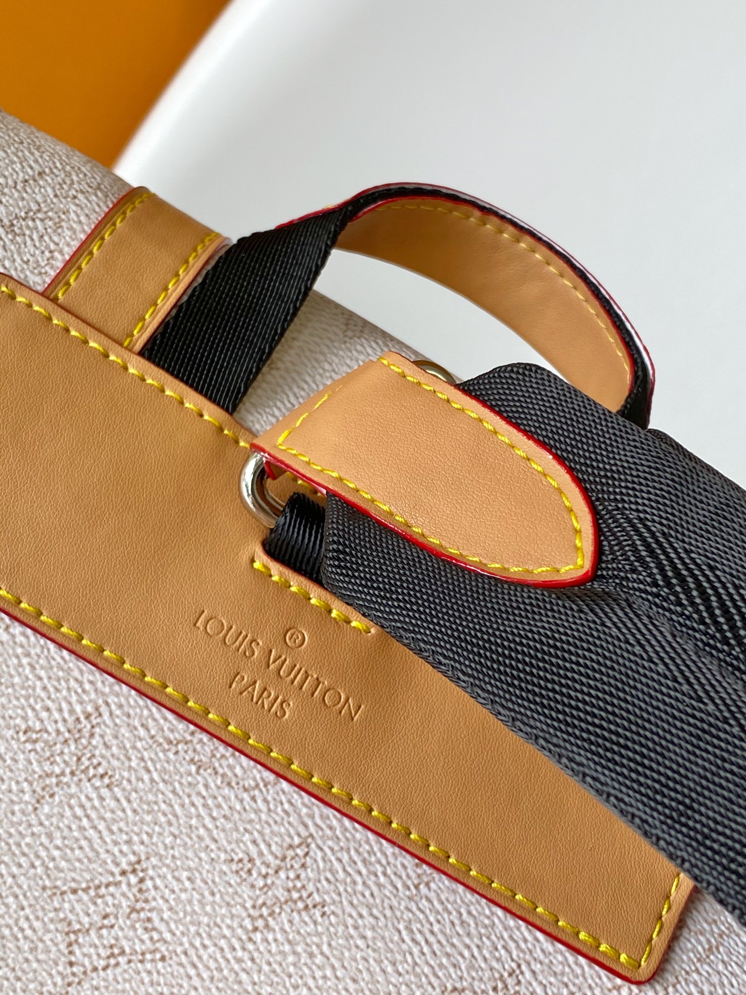 Louis Vuitton Backpack Canvas White M-s