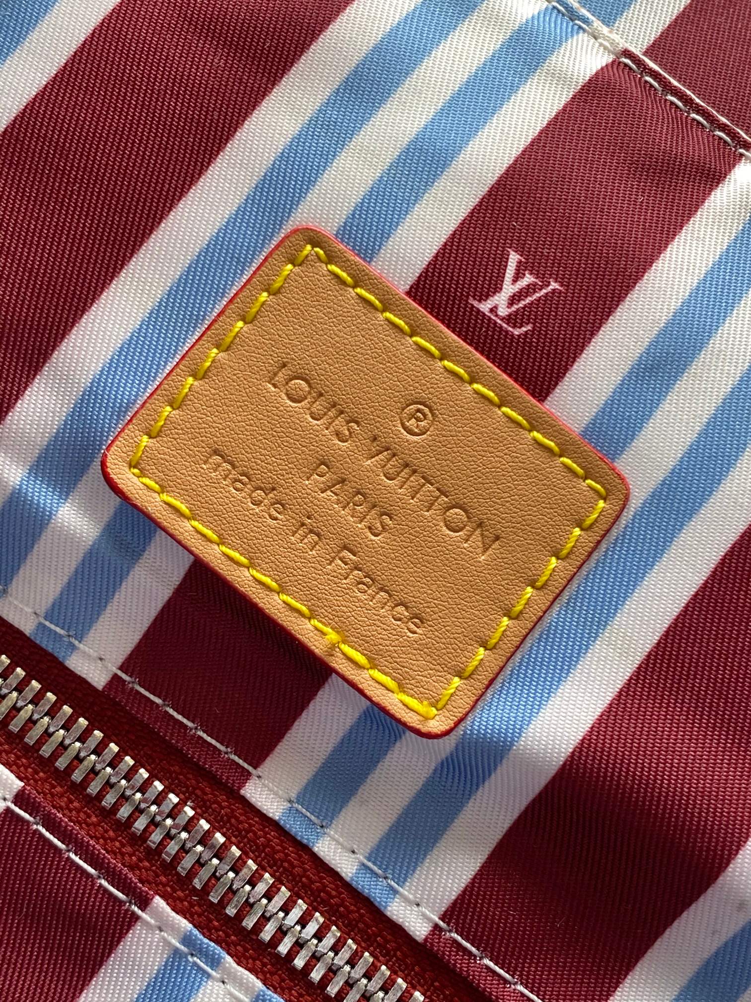 Louis Vuitton Backpack Canvas White M-s