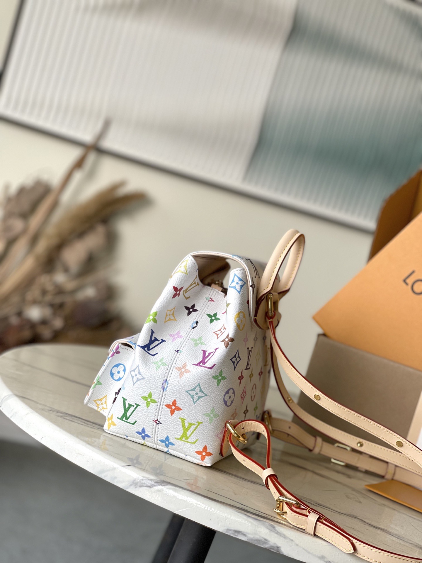 Louis Vuitton Backpack Cow Leather M