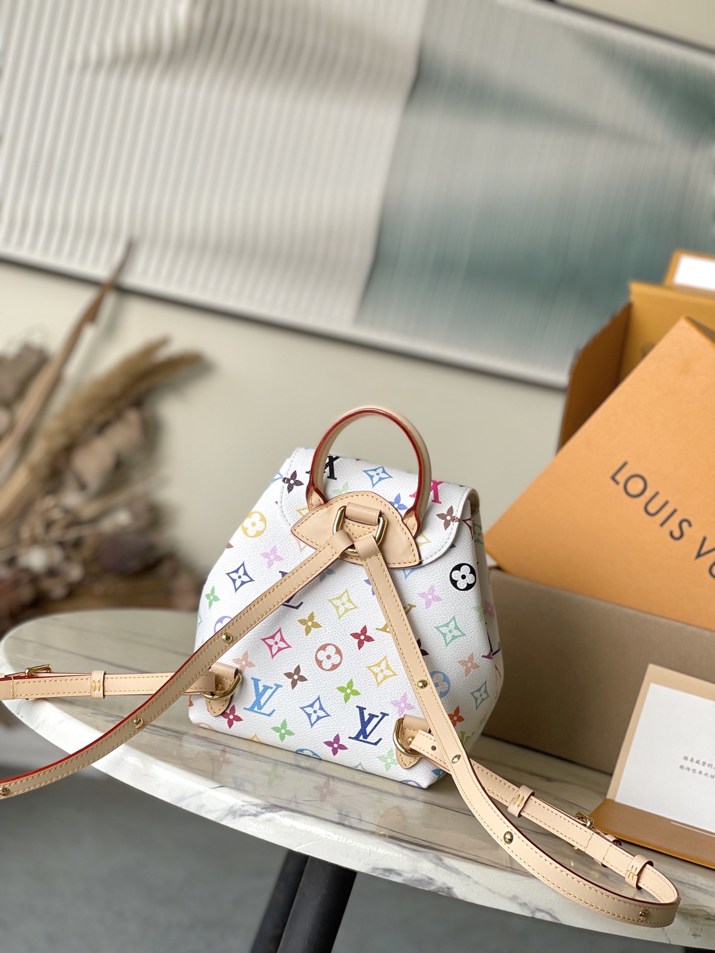 Louis Vuitton Backpack Cow Leather M