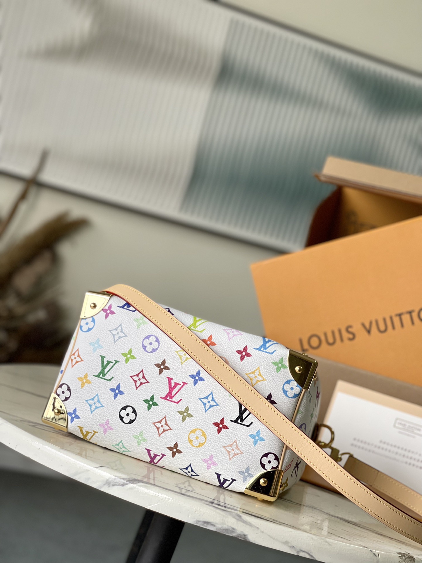 Louis Vuitton Basic Bag Cow Leather M-l-s