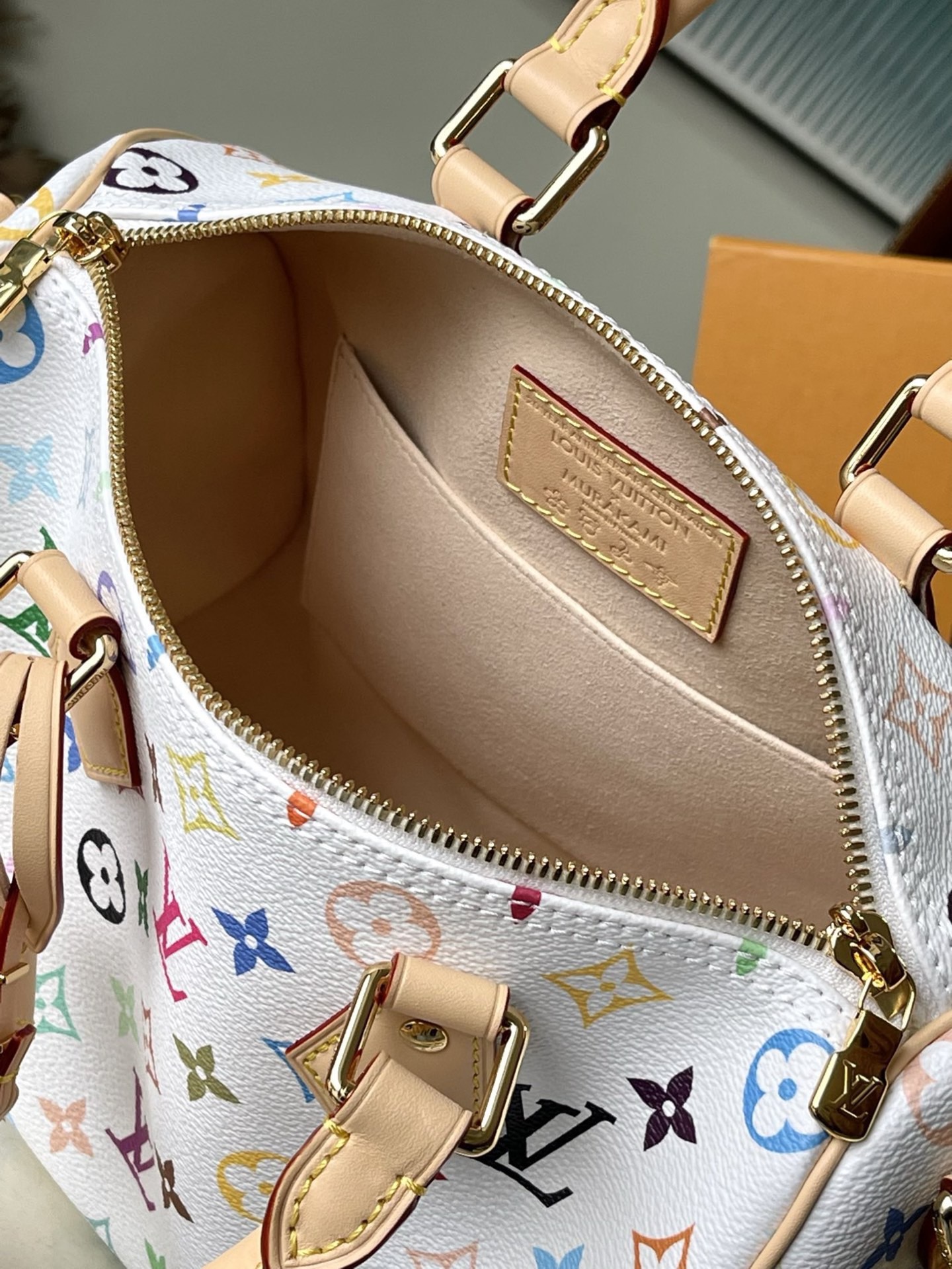 Louis Vuitton Basic Bag Cow Leather M-l-s