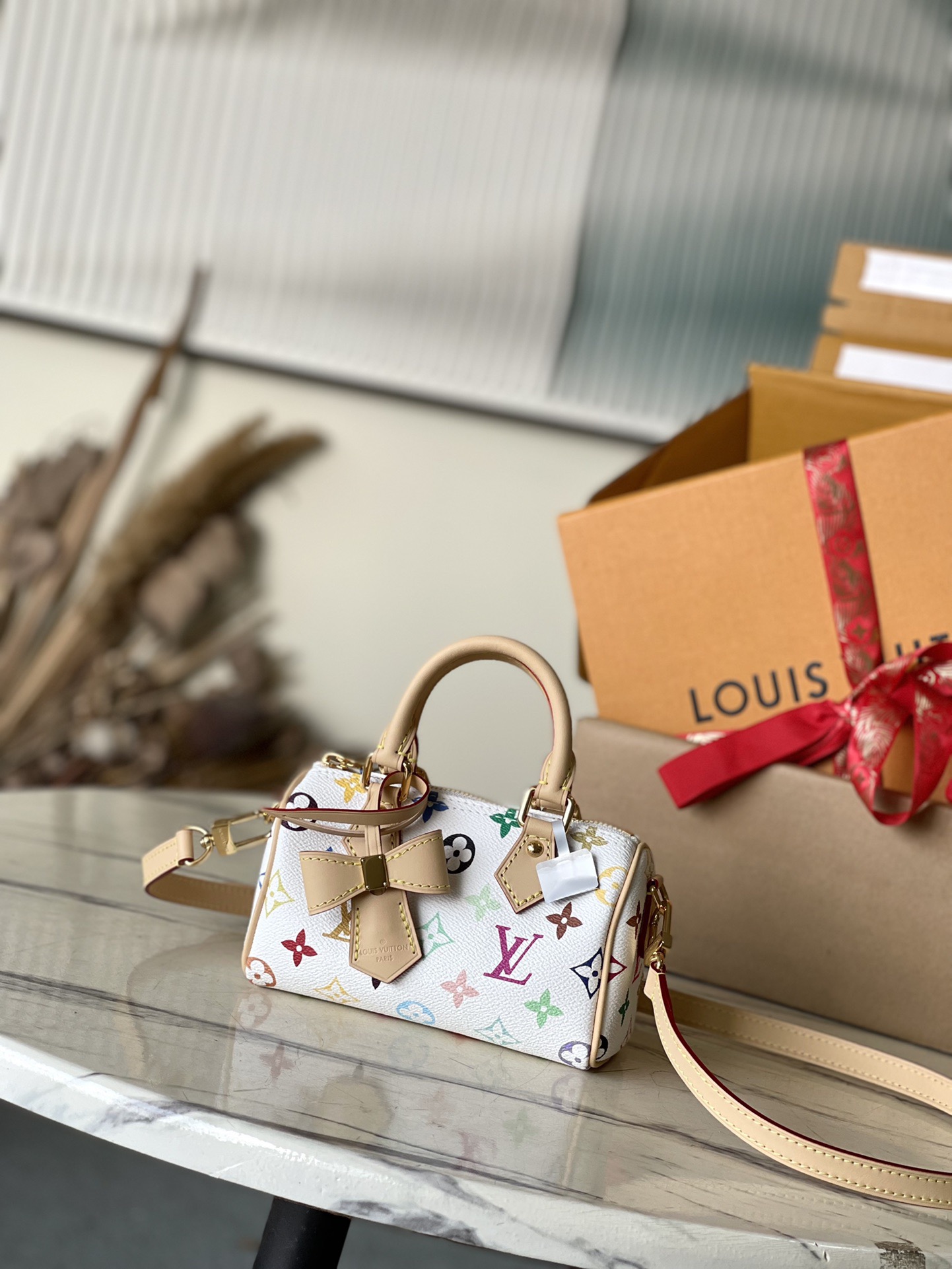 Louis Vuitton Basic Bag Cow Leather M-l-s