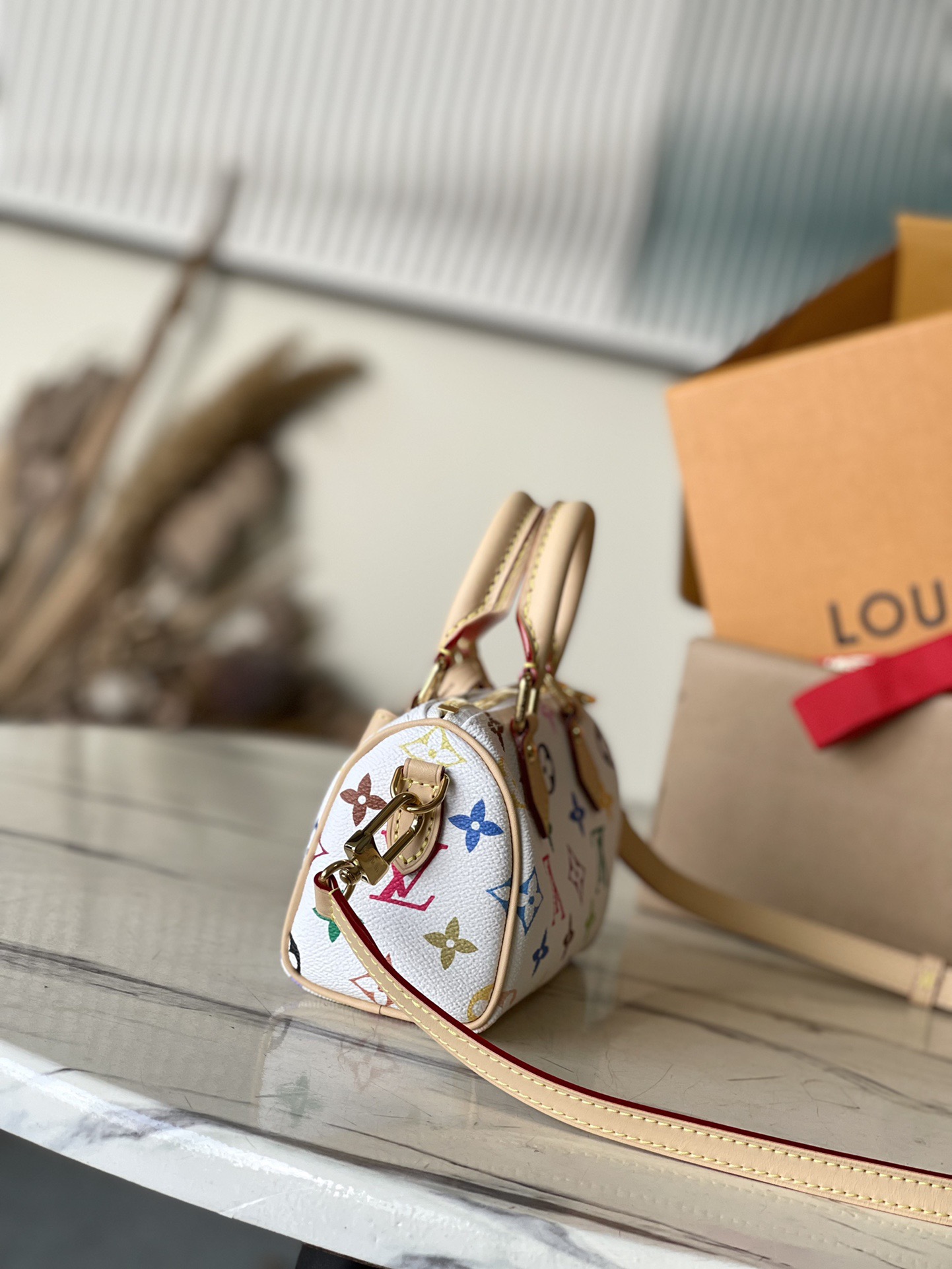 Louis Vuitton Basic Bag Cow Leather M-l-s