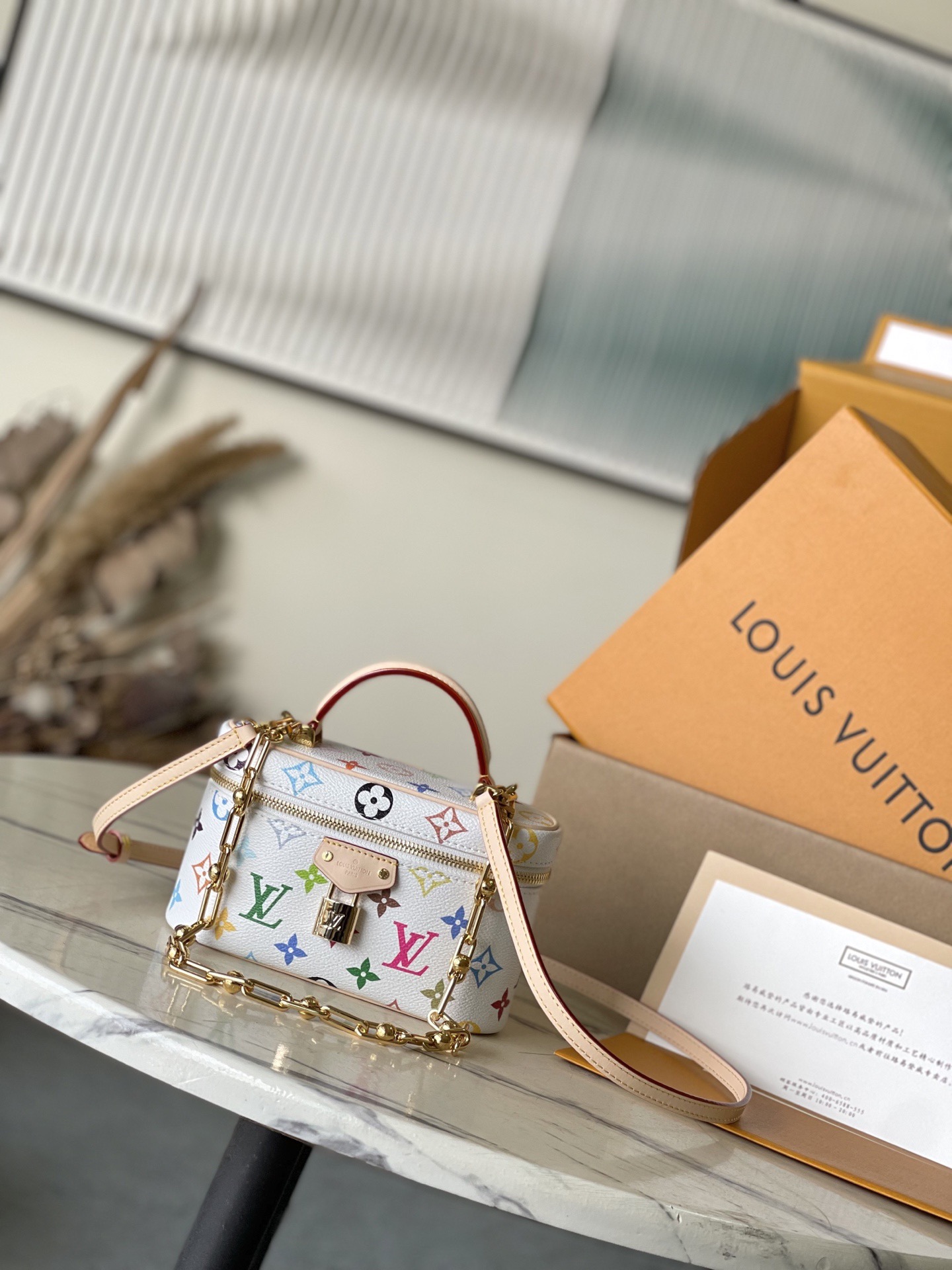 Louis Vuitton Basic Bag Cow Leather M-l