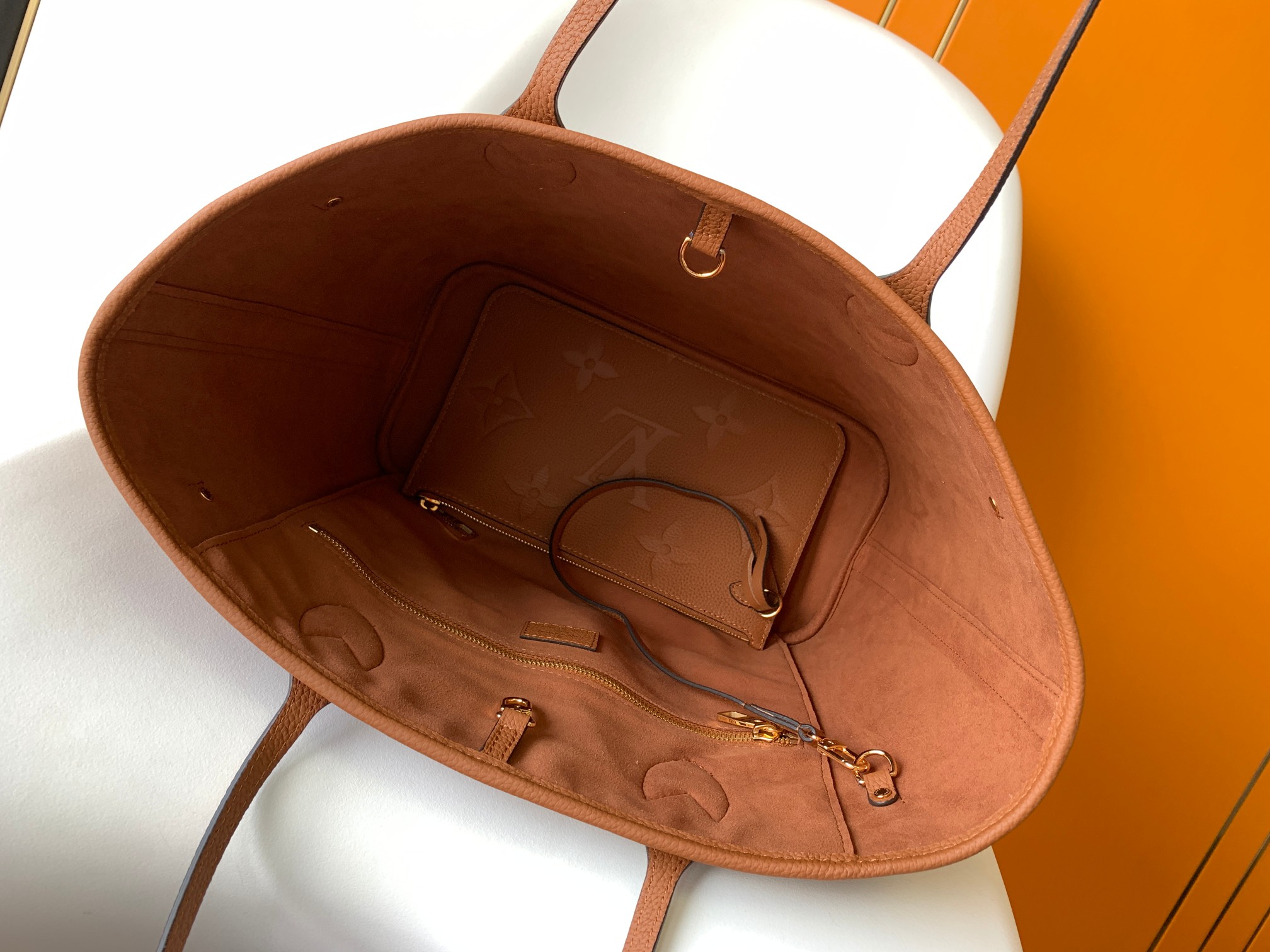 Louis Vuitton Tote Bag Black 17cm-m-l