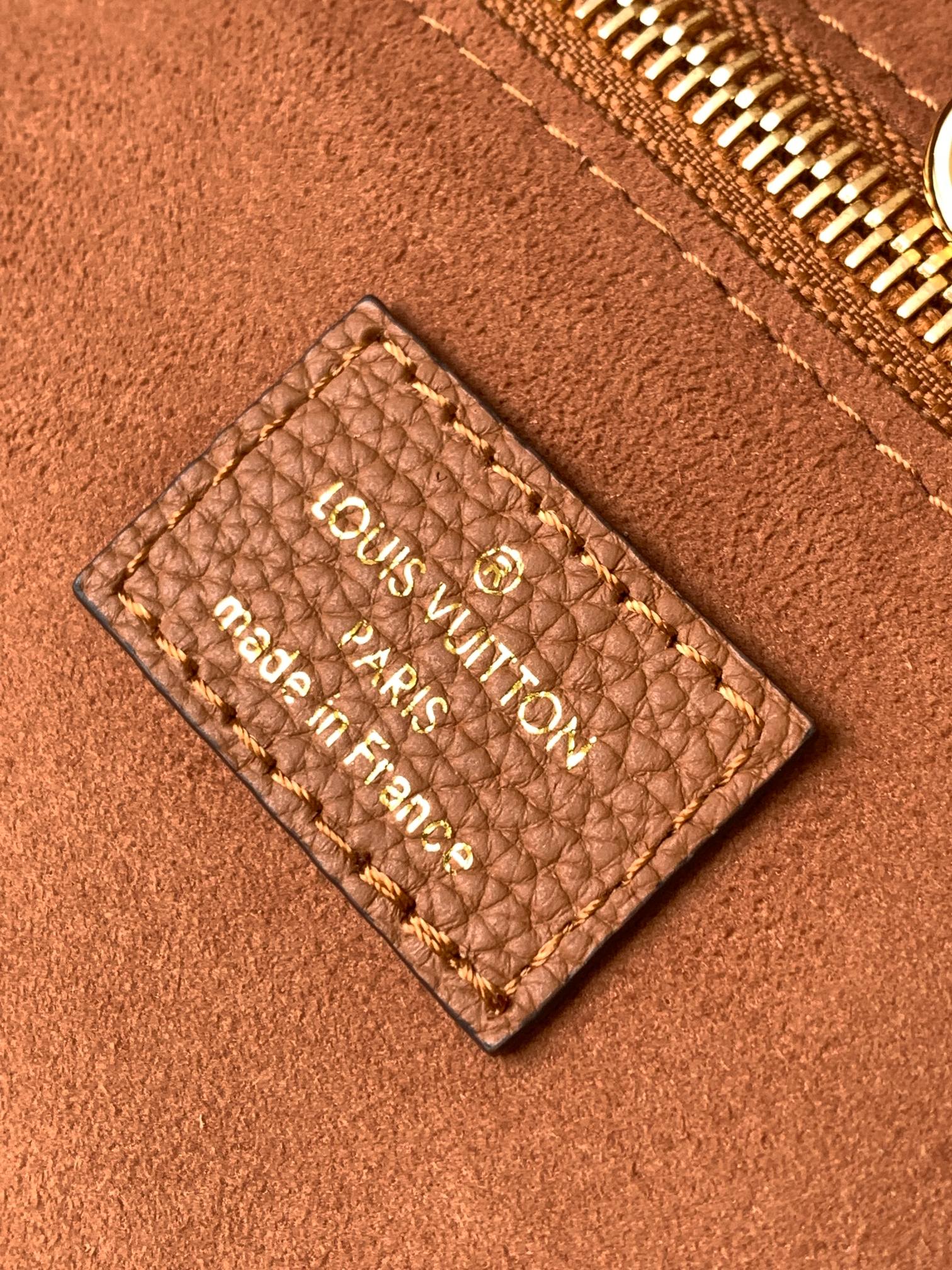 Louis Vuitton Tote Bag Black 17cm-m-l