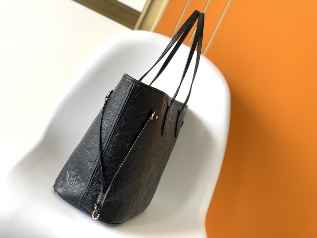 Louis Vuitton Tote Bag Black 17cm-m-l