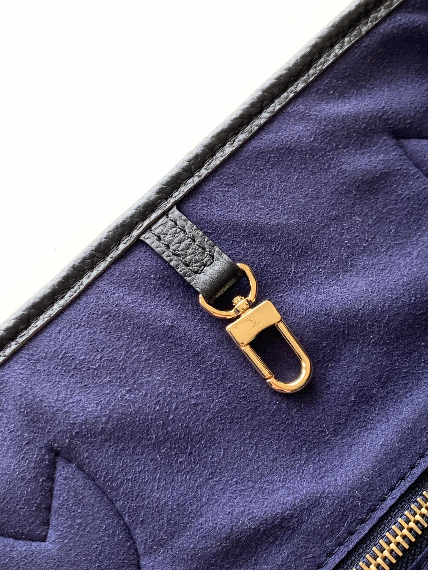 Louis Vuitton Tote Bag Black 17cm-m-l