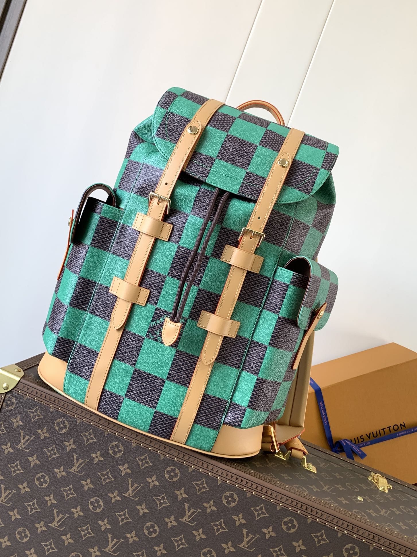 Louis Vuitton Backpack Canvas M-s