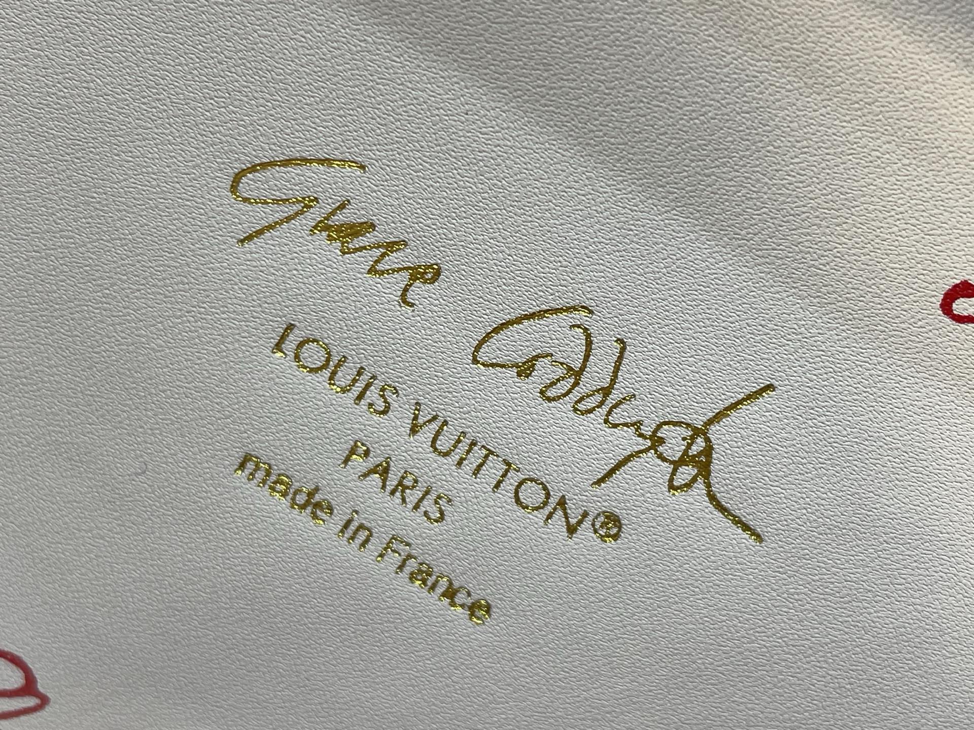 Louis Vuitton Basic Bag Canvas Gold M-l-s