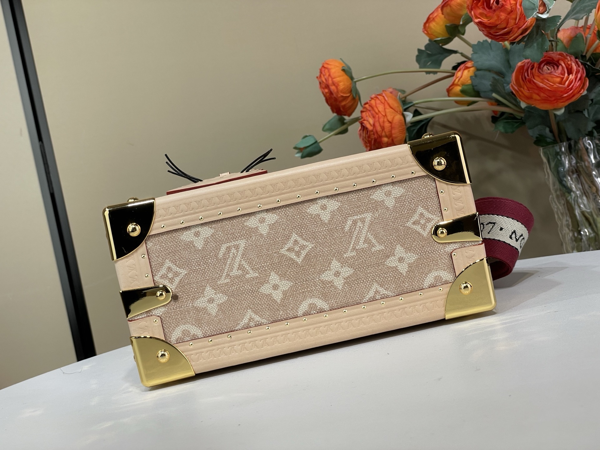 Louis Vuitton Basic Bag Canvas Gold M-l-s