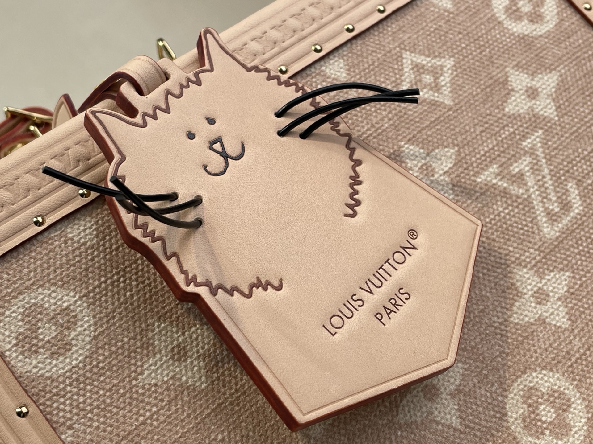 Louis Vuitton Basic Bag Canvas Gold M-l-s