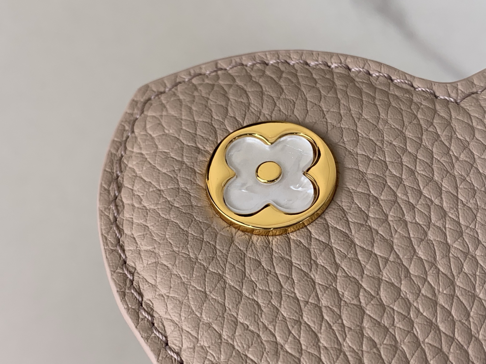 Louis Vuitton Basic Bag Cow Leather Gray M-l-s