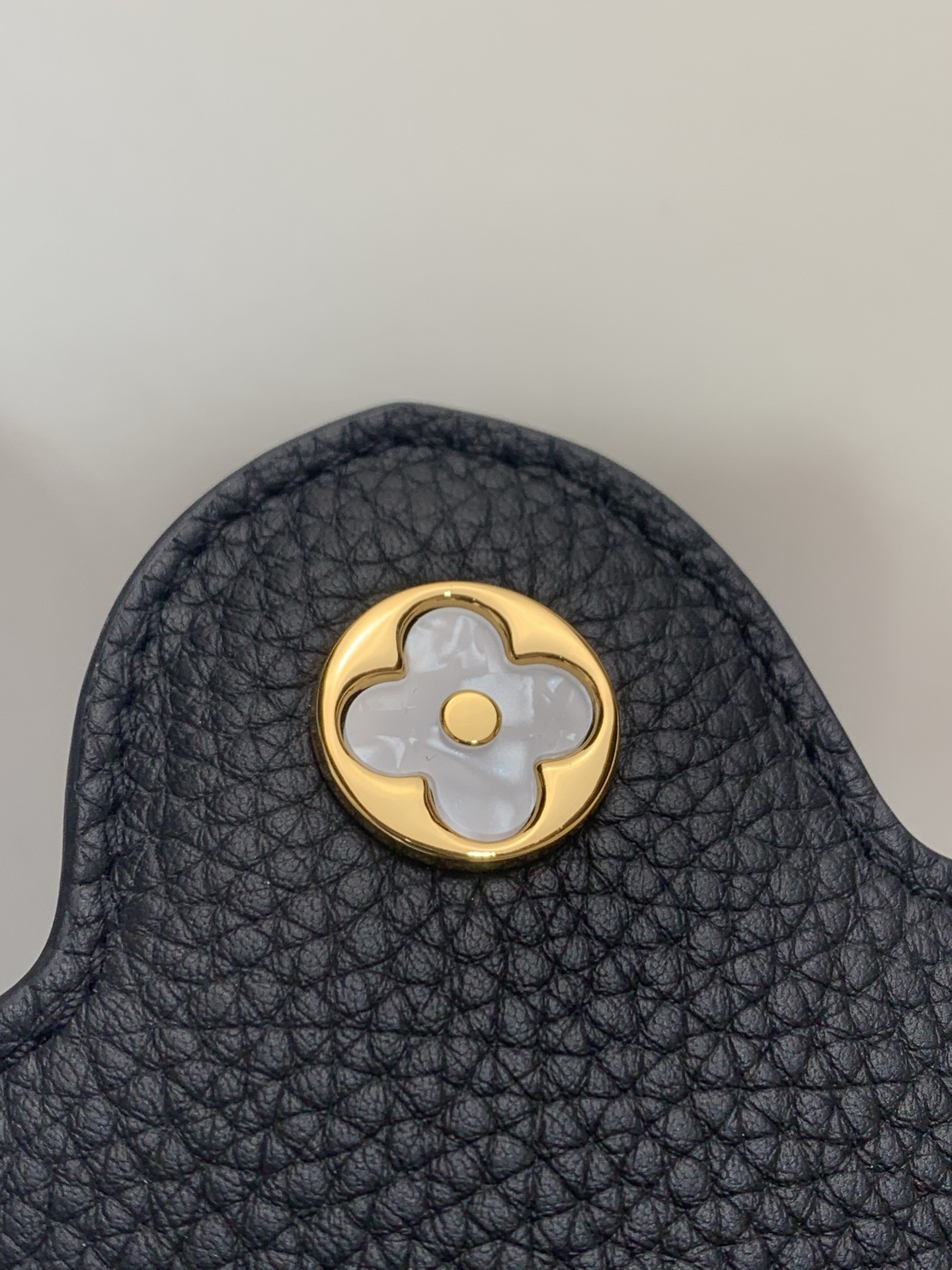 Louis Vuitton Basic Bag Cow Leather Black M-l-s