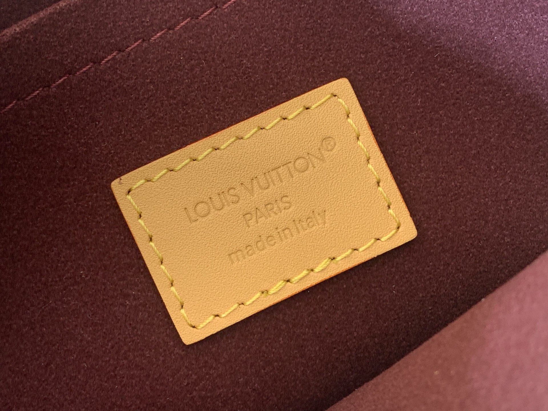 Louis Vuitton Clutch Bag Canvas M-l-s