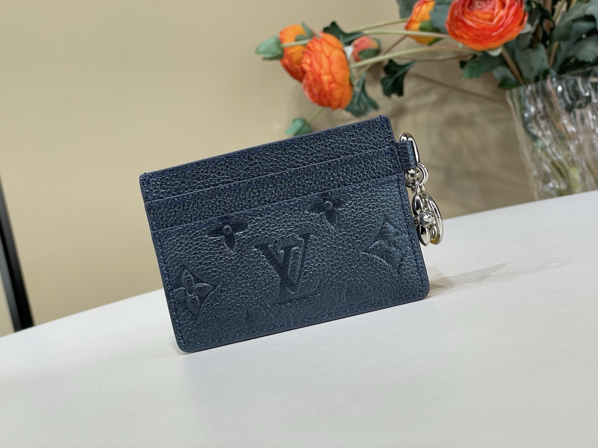 Basic Bag Cow Leather Blue M-l-s