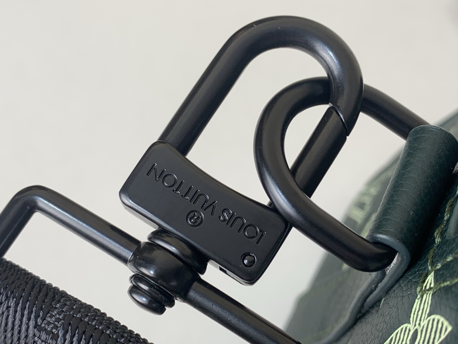 Louis Vuitton Tote Bag Cow Leather Green 15cm-m-l