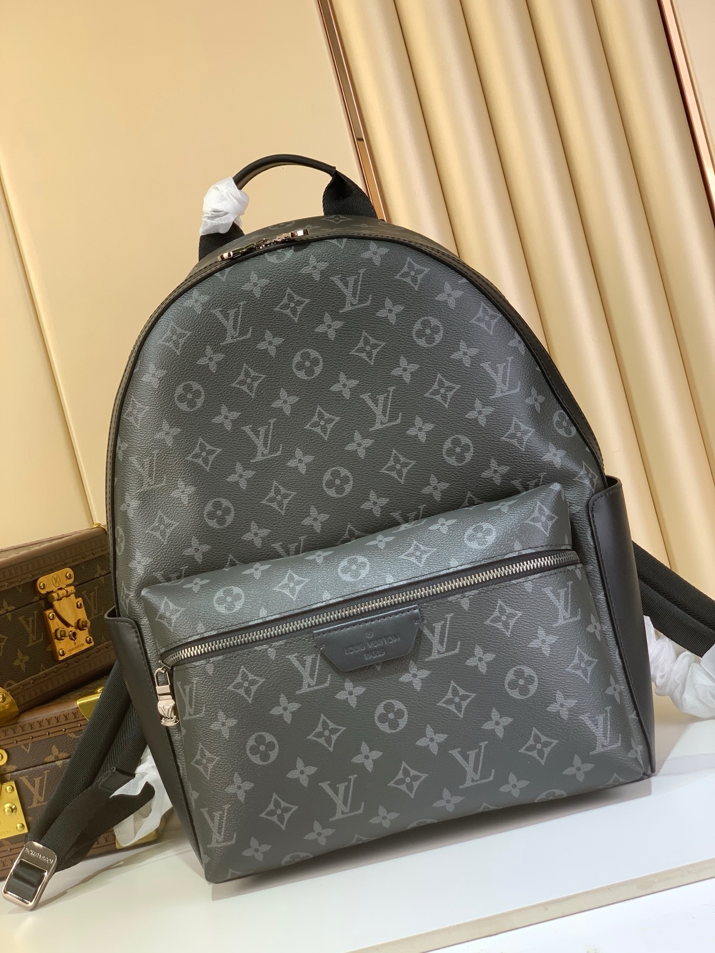 Louis Vuitton Male Backpack Canvas M-l-s