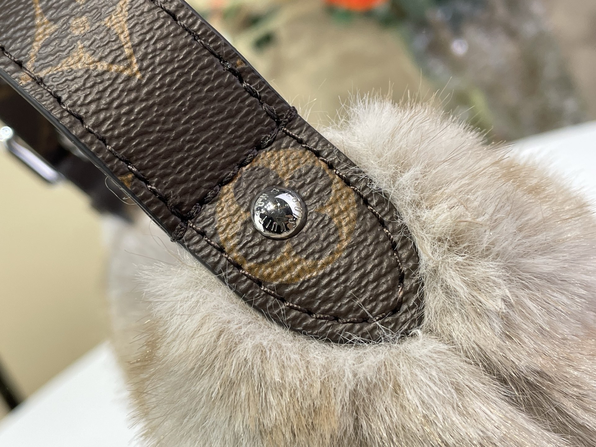 Basic Bag Sheepskin Gray M-l-s