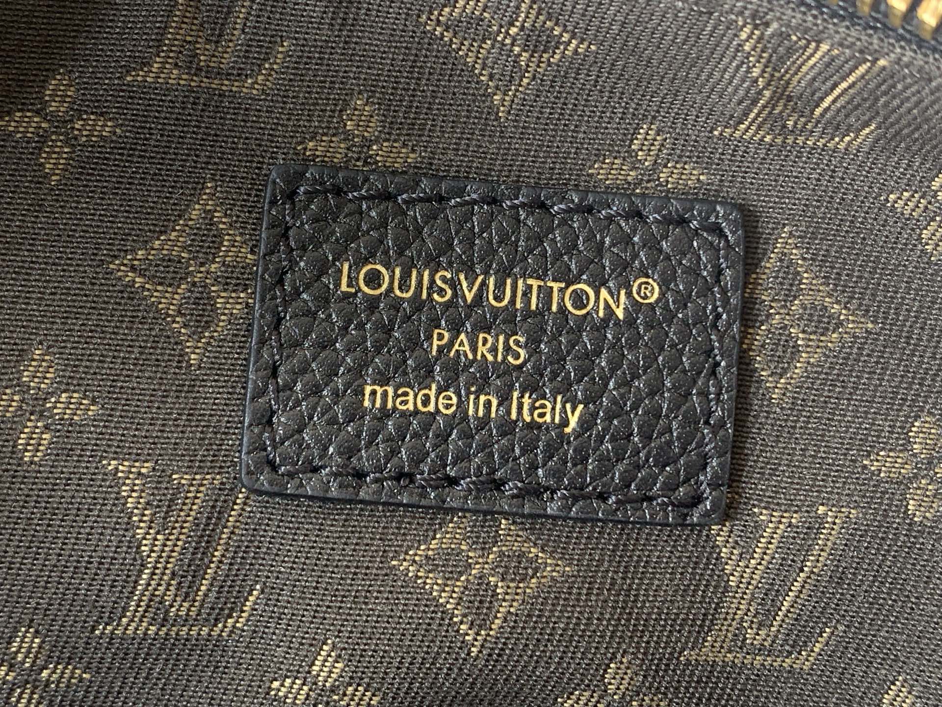 Louis Vuitton Basic Bag Canvas Black M-l-s