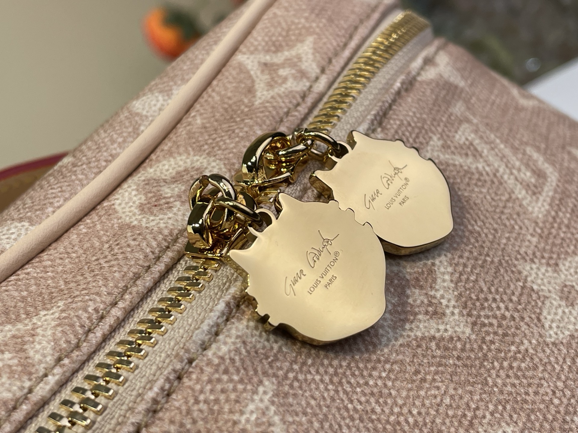 Louis Vuitton Basic Bag Canvas Gold M