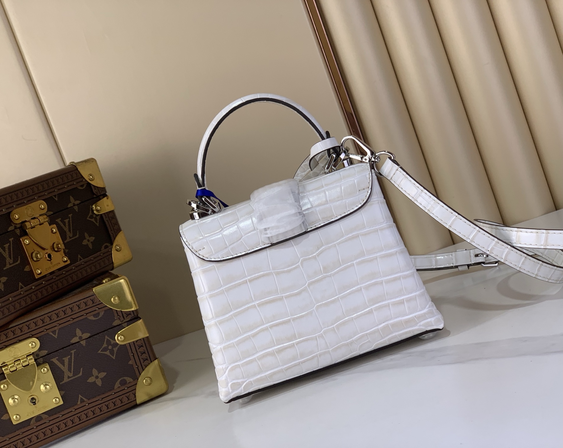 Louis Vuitton Basic Bag White M-s