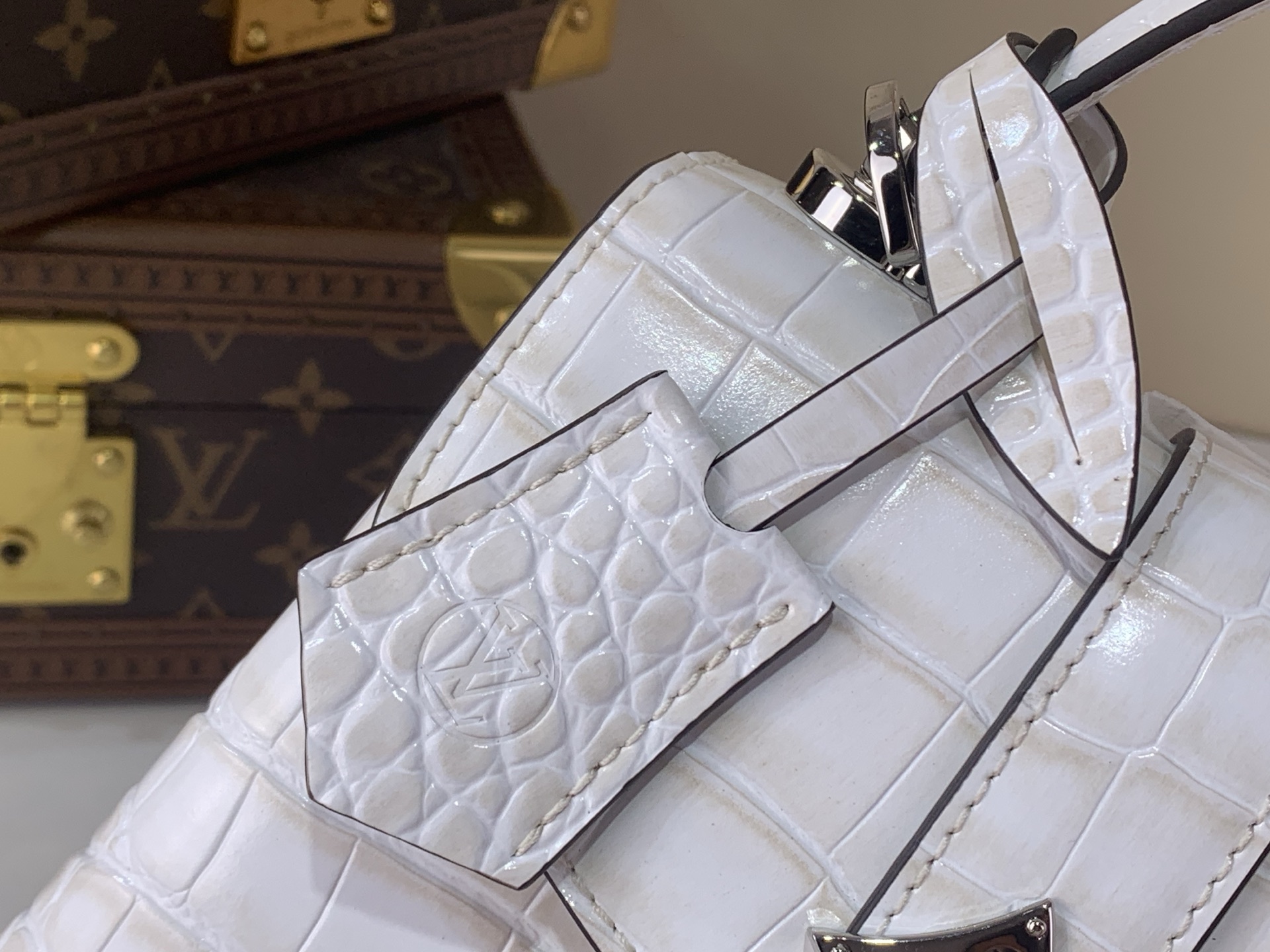 Louis Vuitton Basic Bag White M-s
