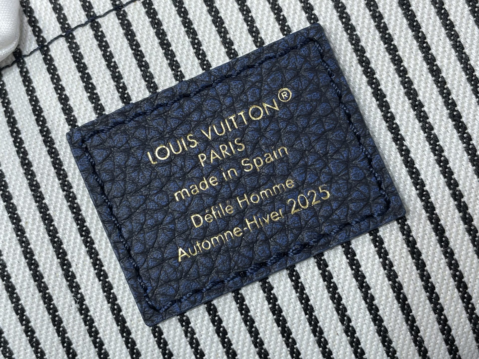 Louis Vuitton Basic Bag Cow Leather Gold M-l-s