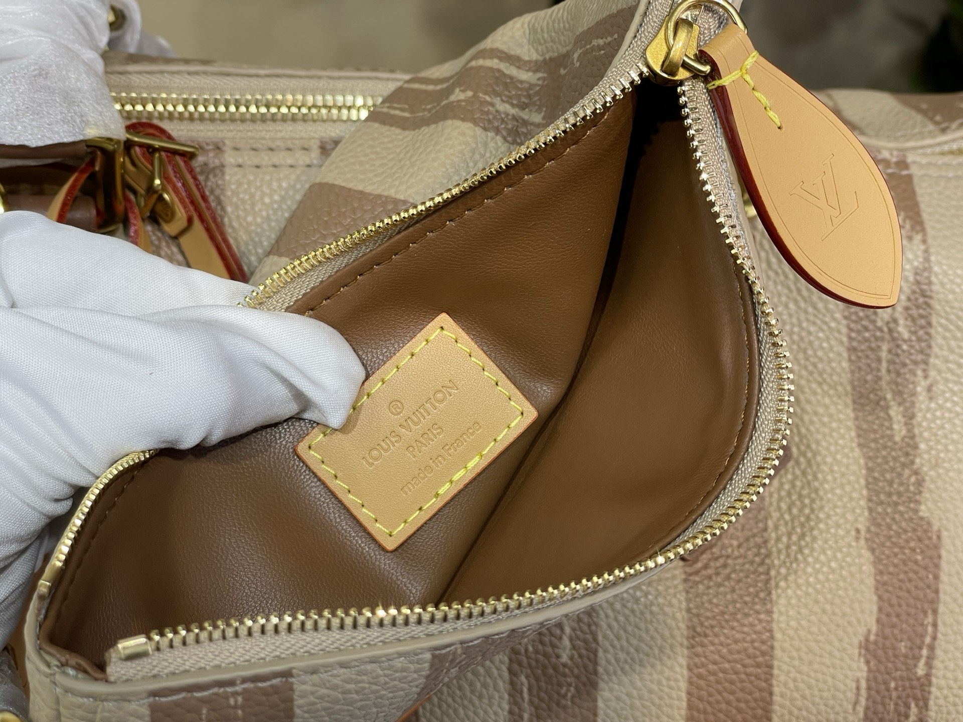 Louis Vuitton Basic Bag Cow Leather M-l-s