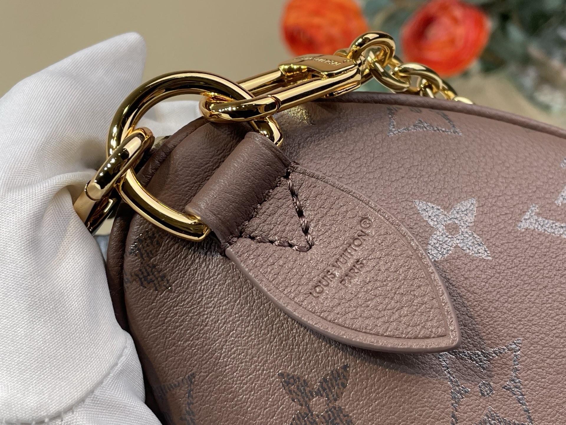 Louis Vuitton Basic Bag Cow Leather Black M-l-s