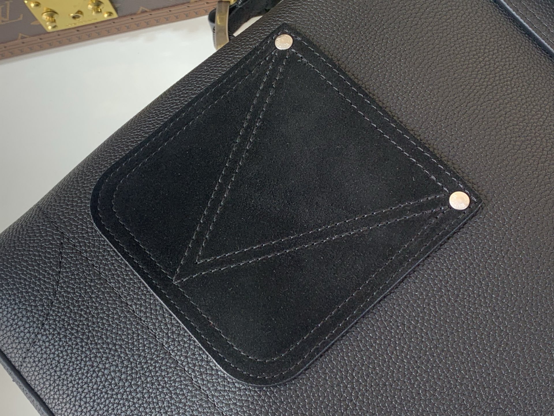 Backpack Cow Leather Black M-l-s