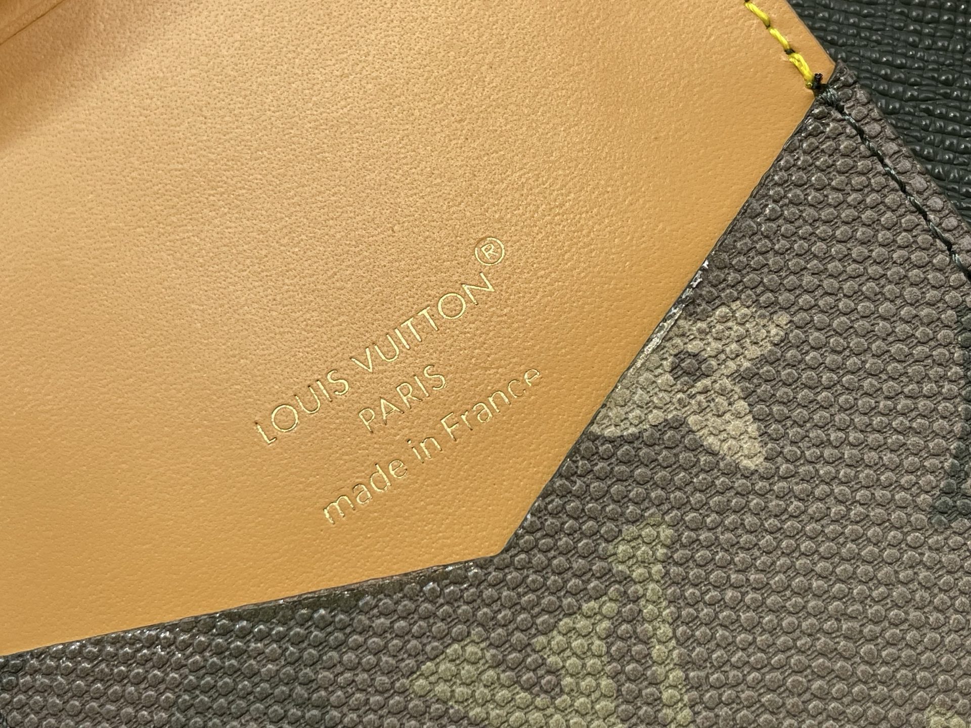 Louis Vuitton Basic Bag Cow Leather Green M-l-s