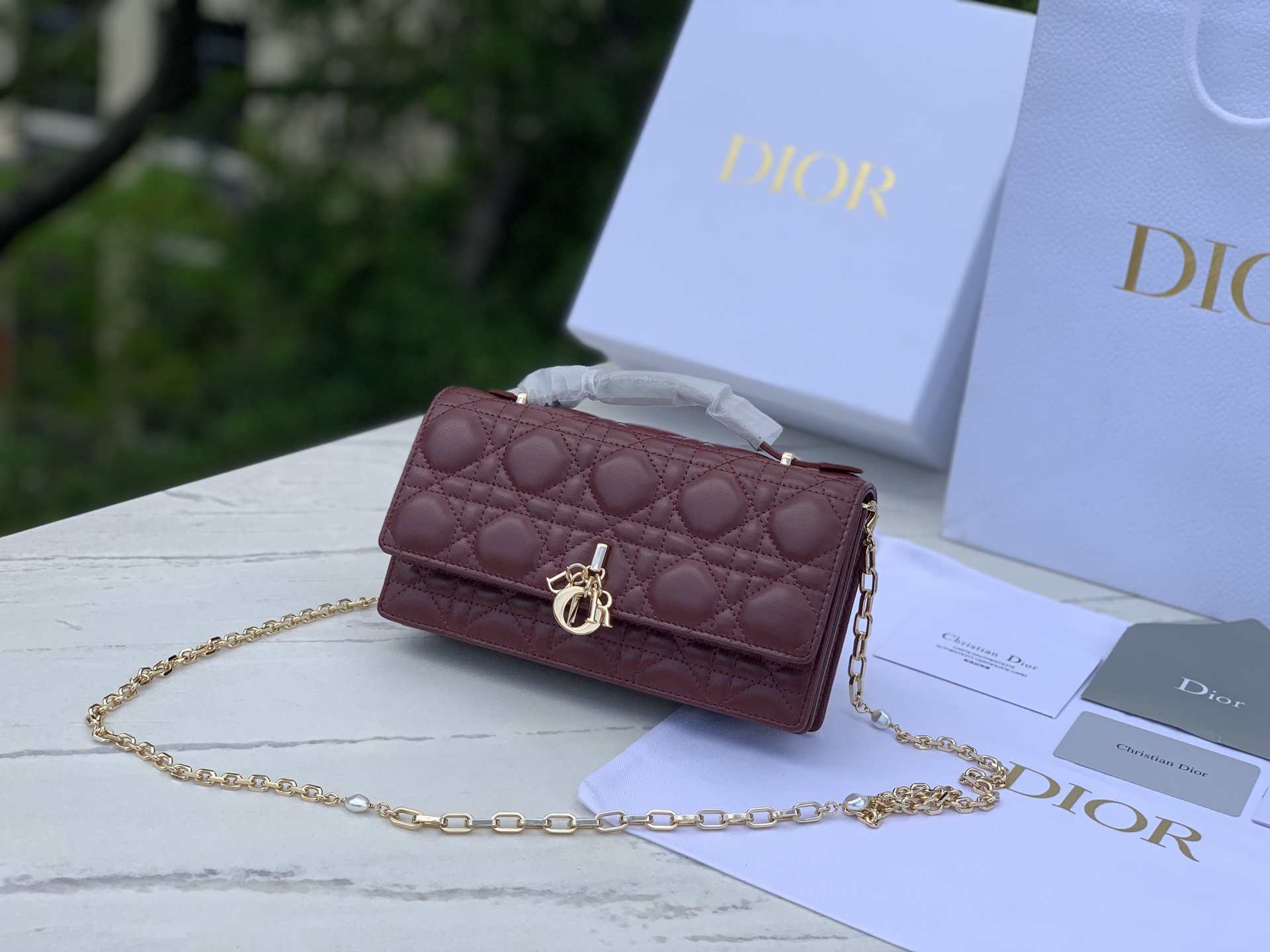 Dior Female Basic Bag Sheepskin M-l