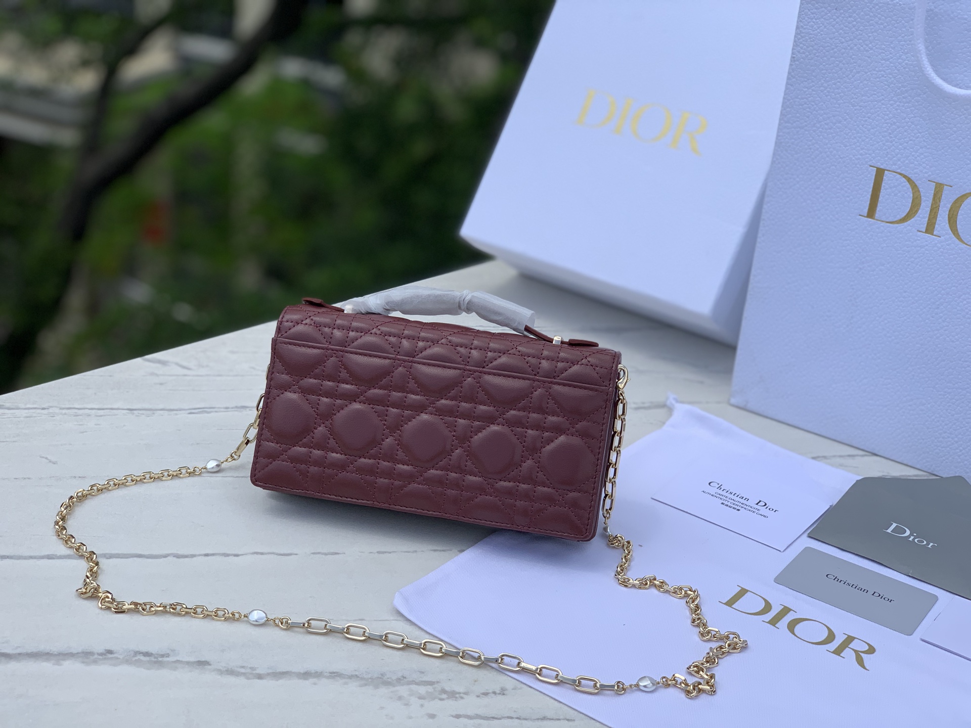 Dior Female Basic Bag Sheepskin M-l