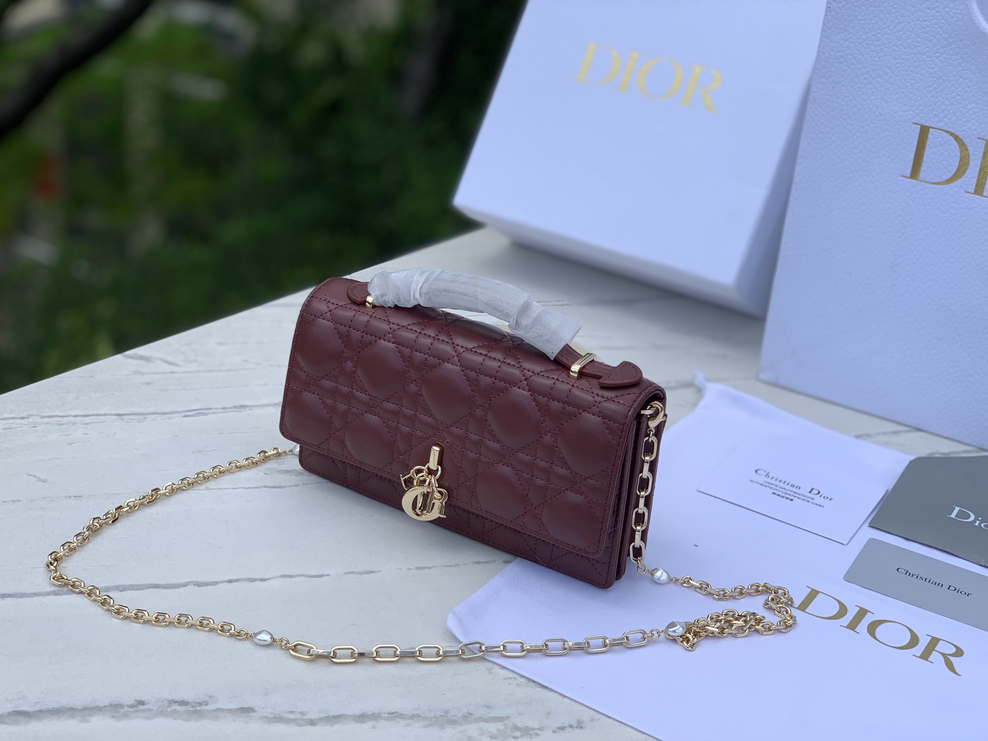 Dior Female Basic Bag Sheepskin M-l