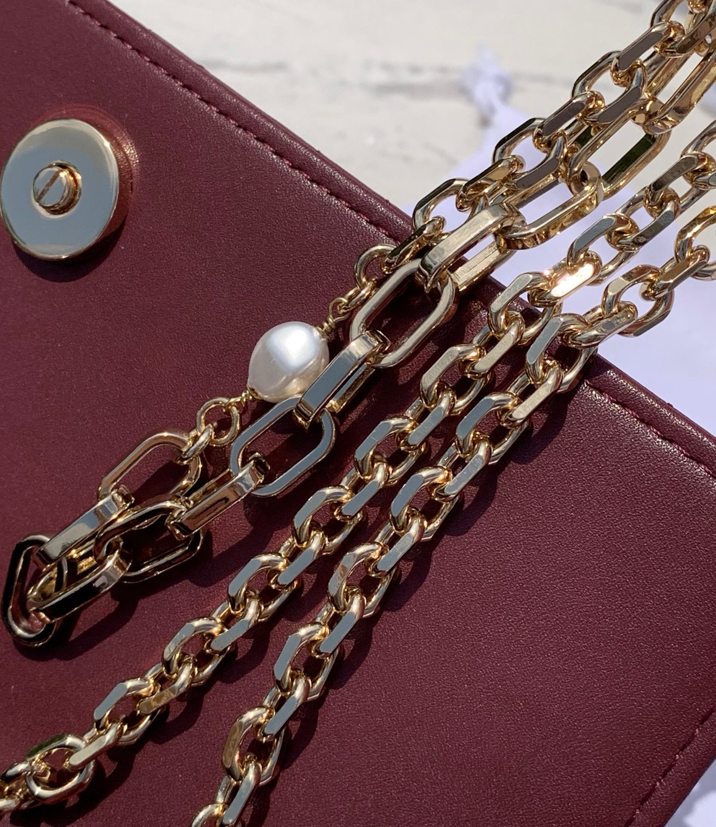 Dior Female Basic Bag Sheepskin M-l