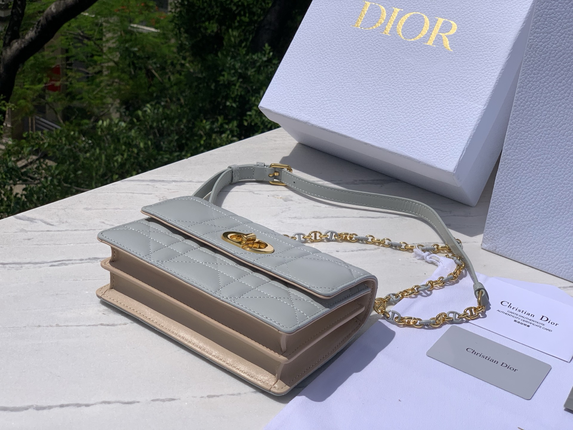 Dior Basic Bag Brown M-s