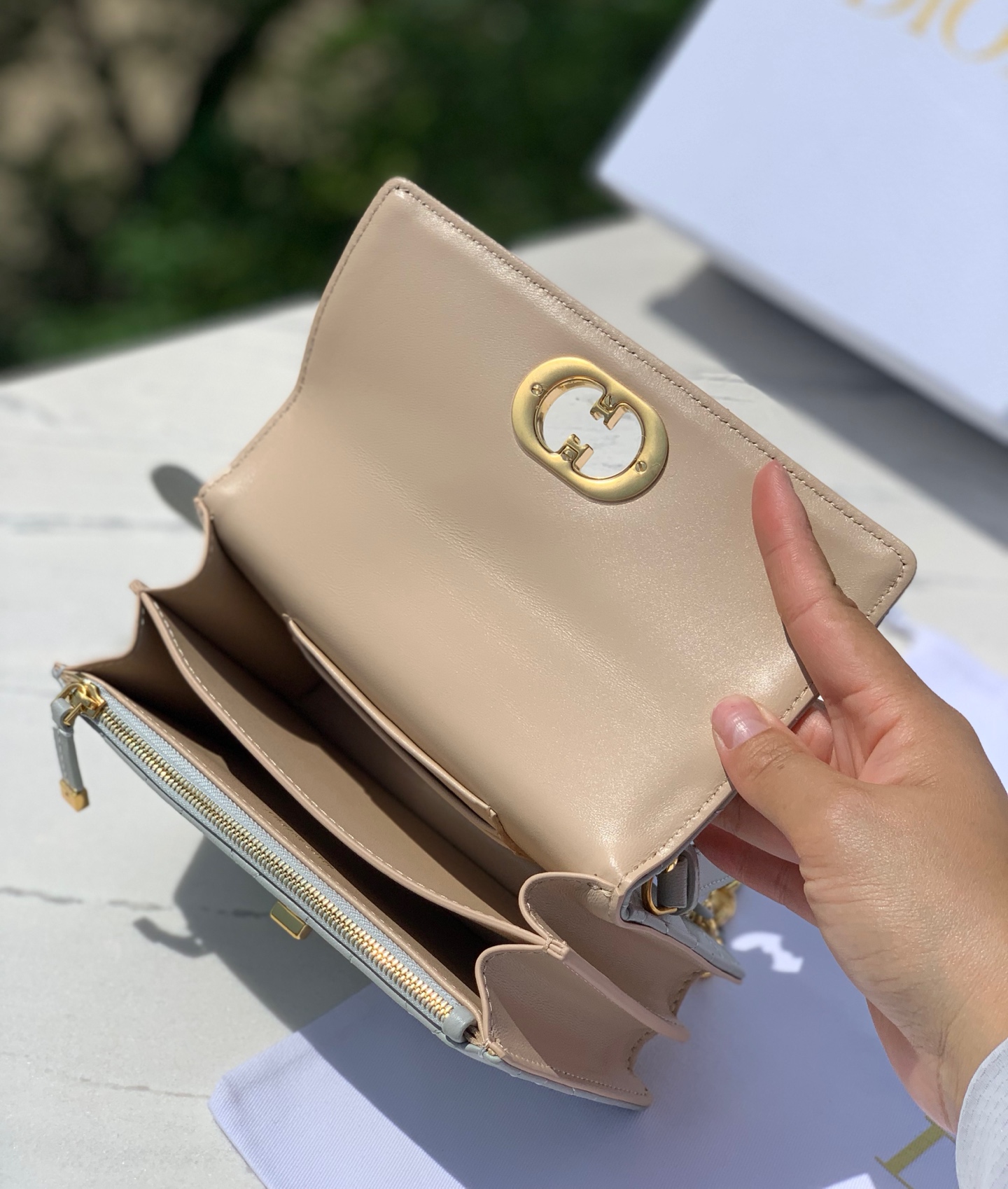 Dior Basic Bag Brown M-s