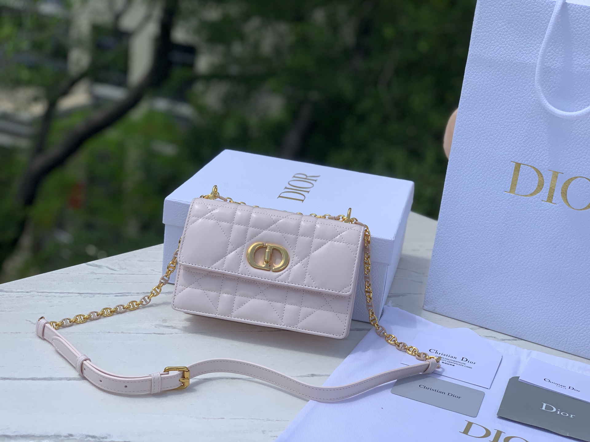 Dior Basic Bag Brown M-s