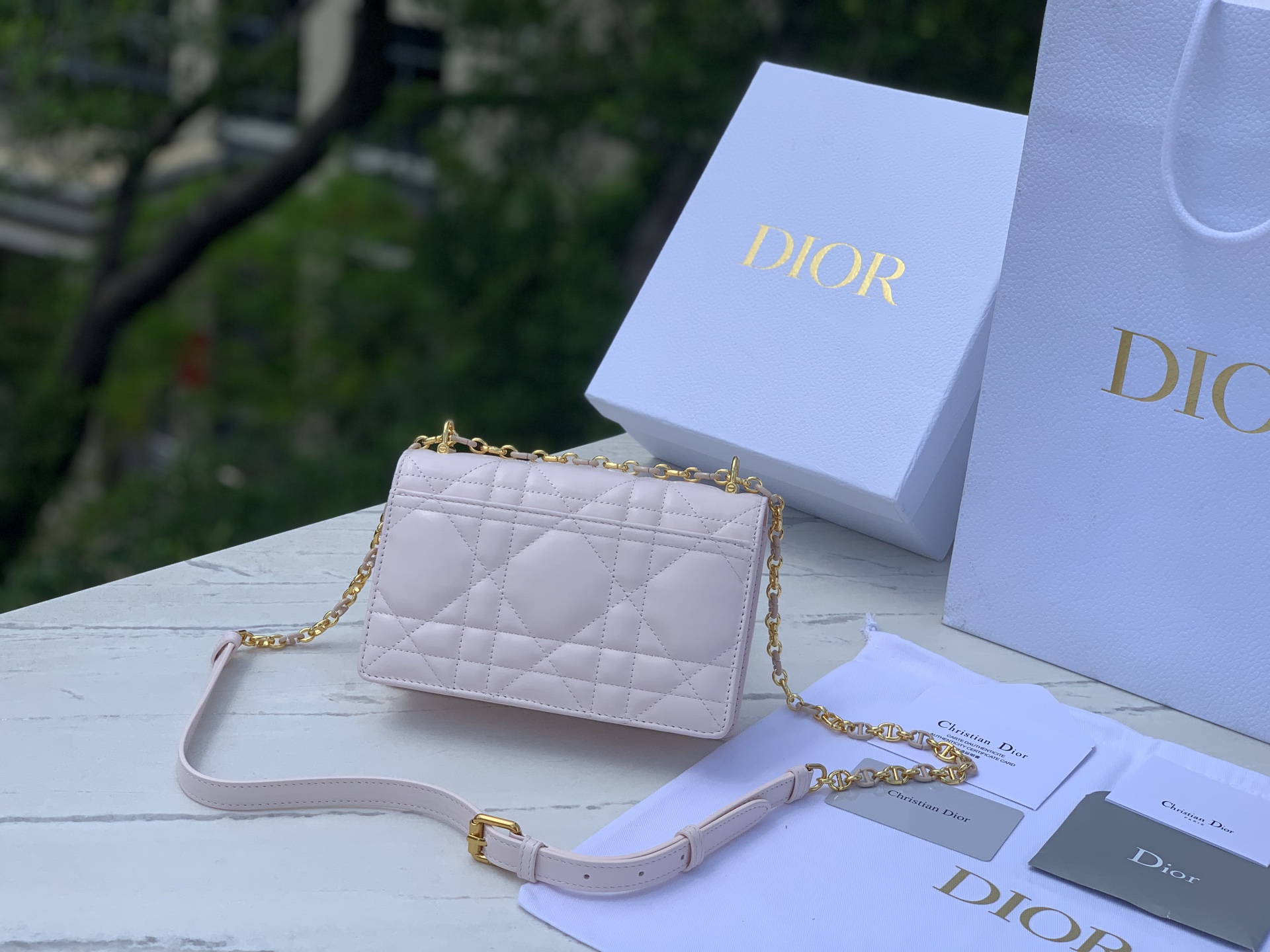 Dior Basic Bag Brown M-s