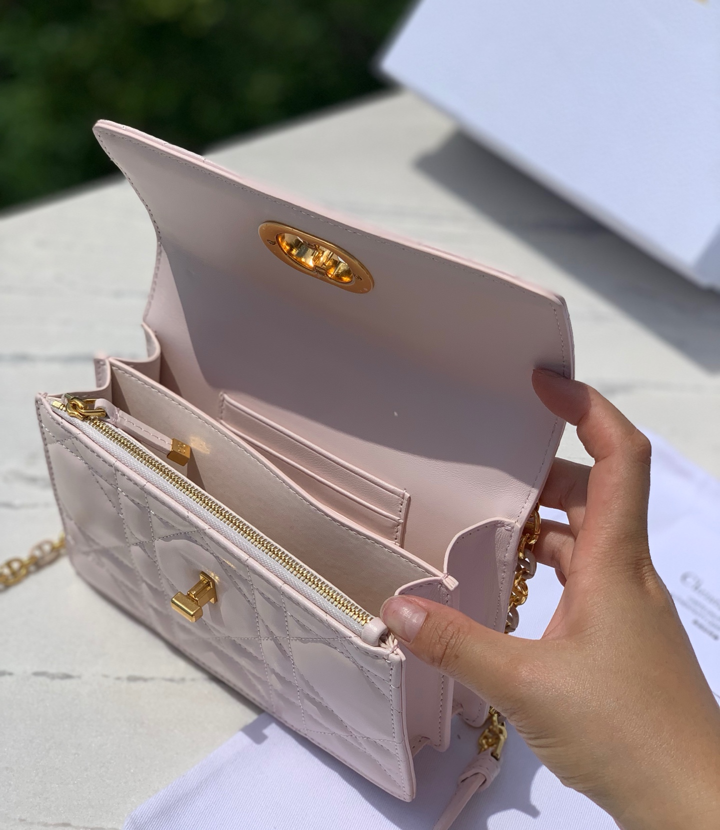 Dior Basic Bag Brown M-s