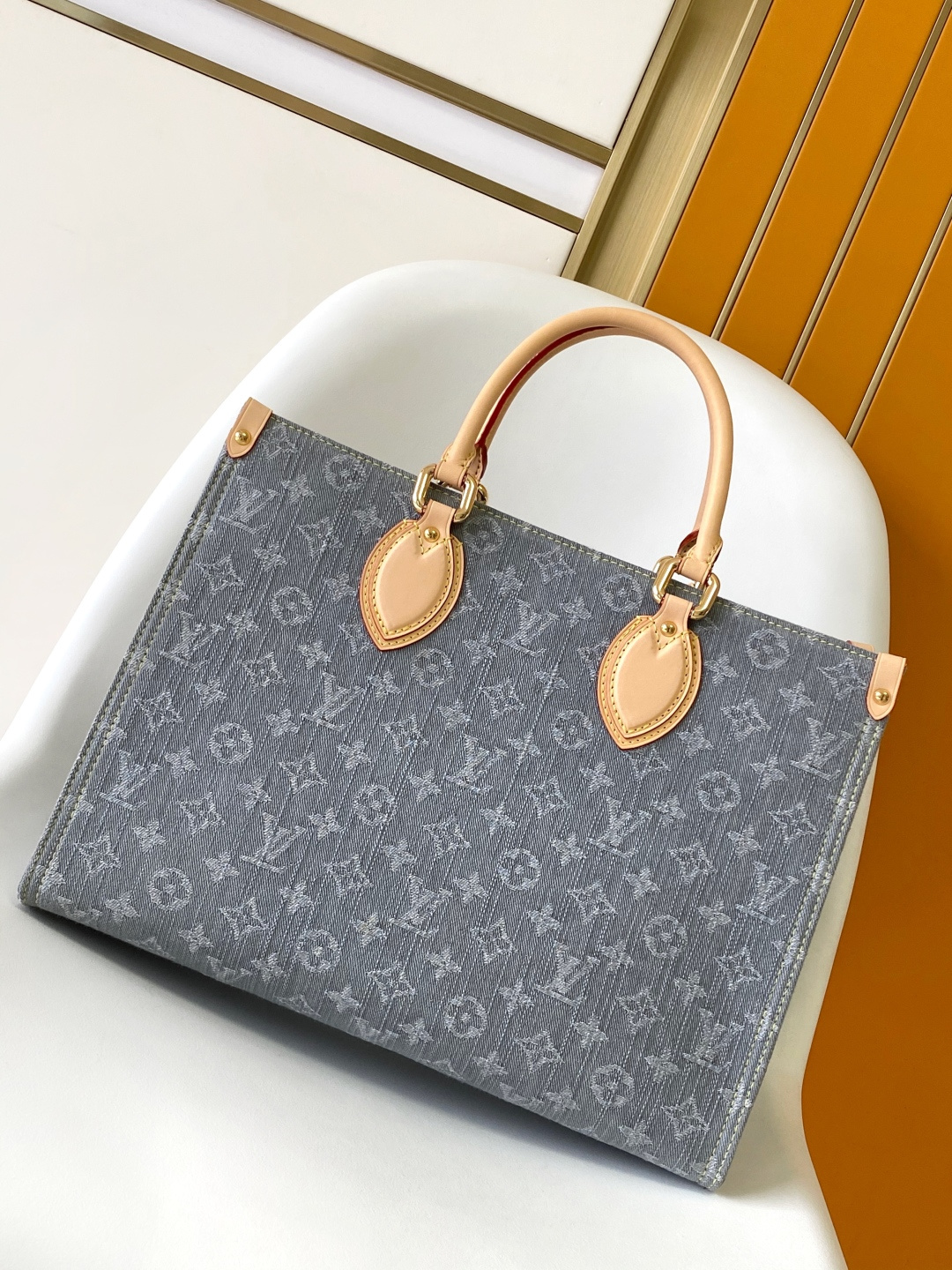 Louis Vuitton Basic Bag Blue M