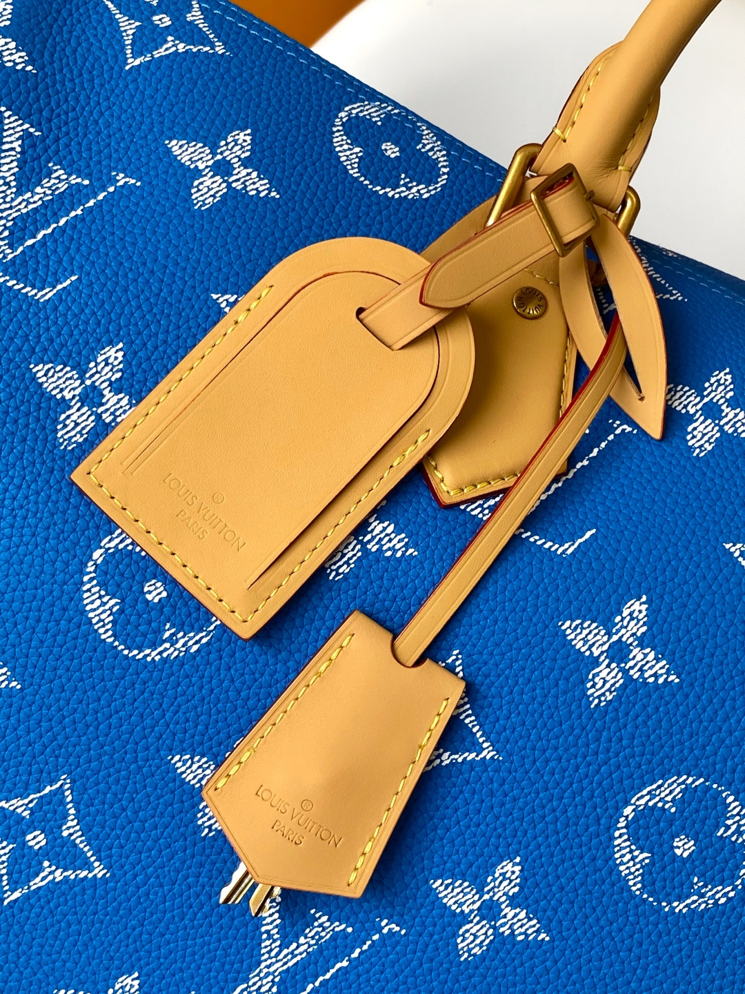 Louis Vuitton Basic Bag Cow Leather Red M-l-s