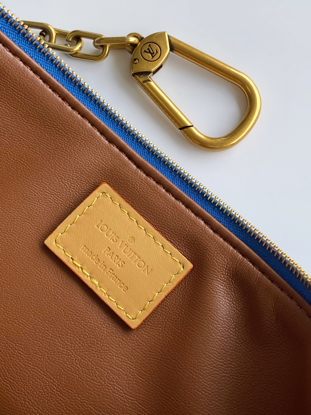 Louis Vuitton Basic Bag Cow Leather Red M-l-s