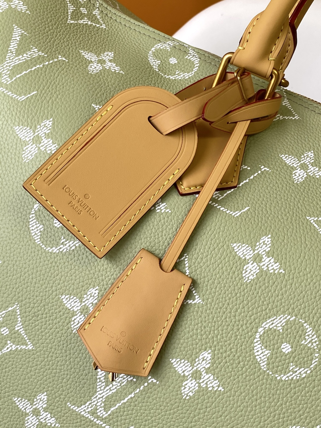 Louis Vuitton Basic Bag Cow Leather Red M-l-s