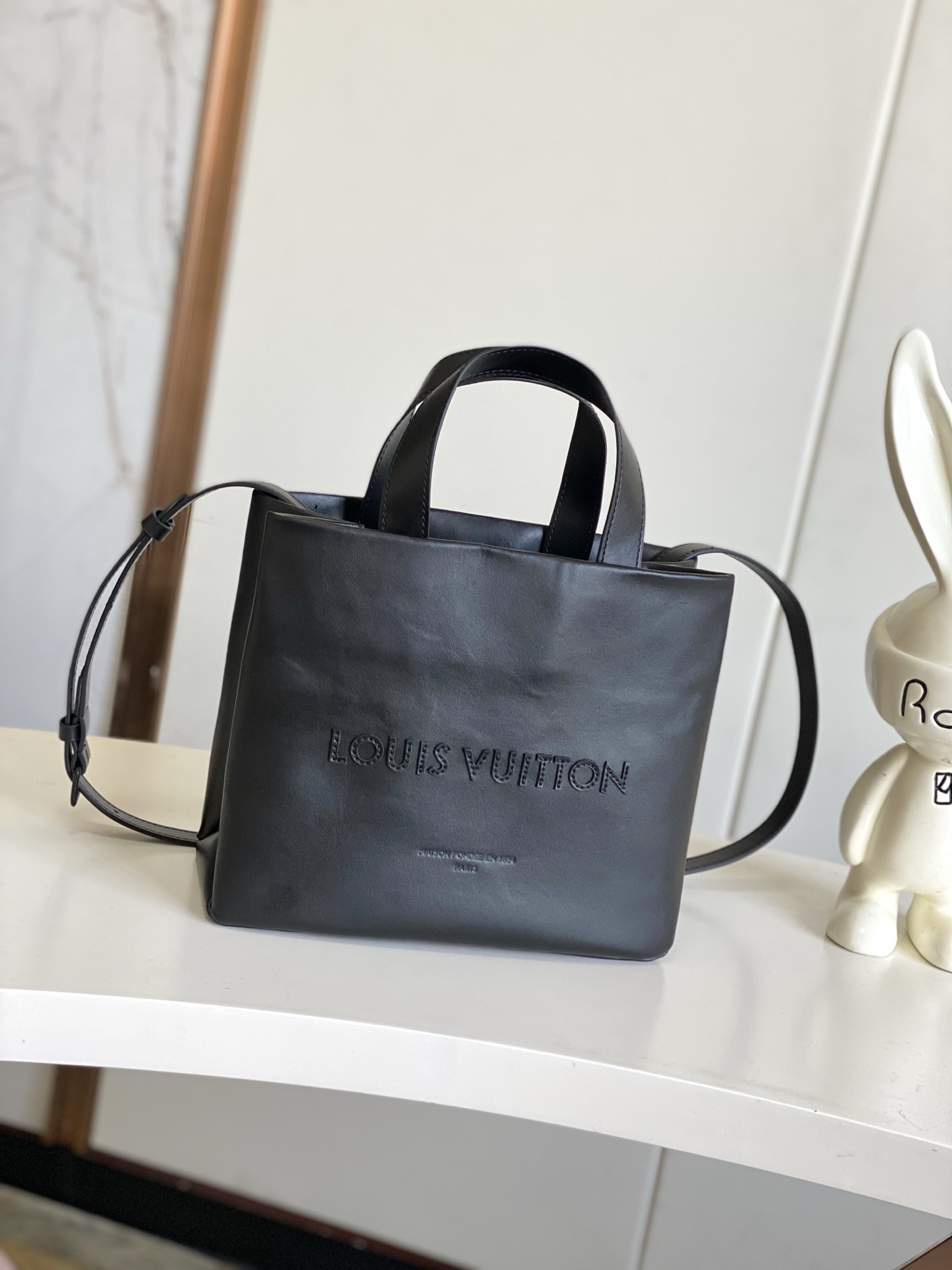 Louis Vuitton Tote Bag Cow Leather M-l-s